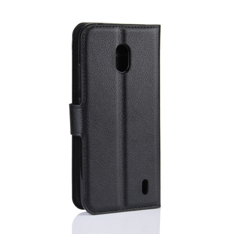 Litchi Texture Horizontal Flip Leather Case for Nokia 2.2, with Wallet & Holder & Card Slots