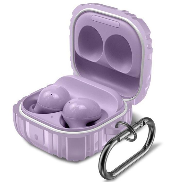 For Galaxy Buds Live / Pro / 2 / 2 Pro / FE / Core Extraordinary Frosted Anti Drop TPU Earphone Cover with Metal Buckle