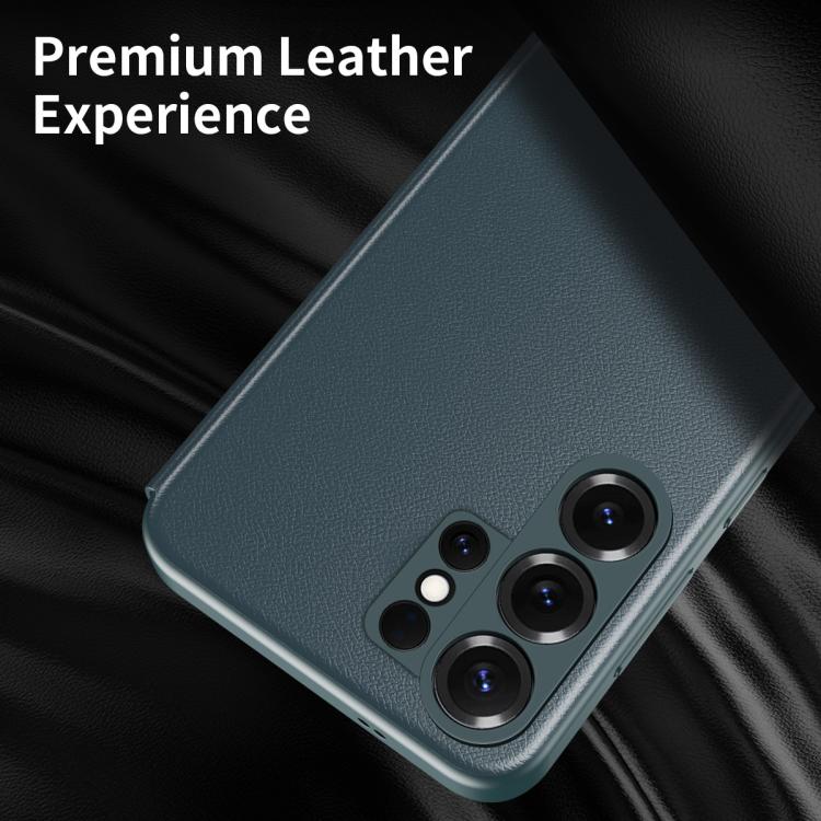 For Samsung Galaxy S26 Ultra 5G Smart View Window Leather Phone Case