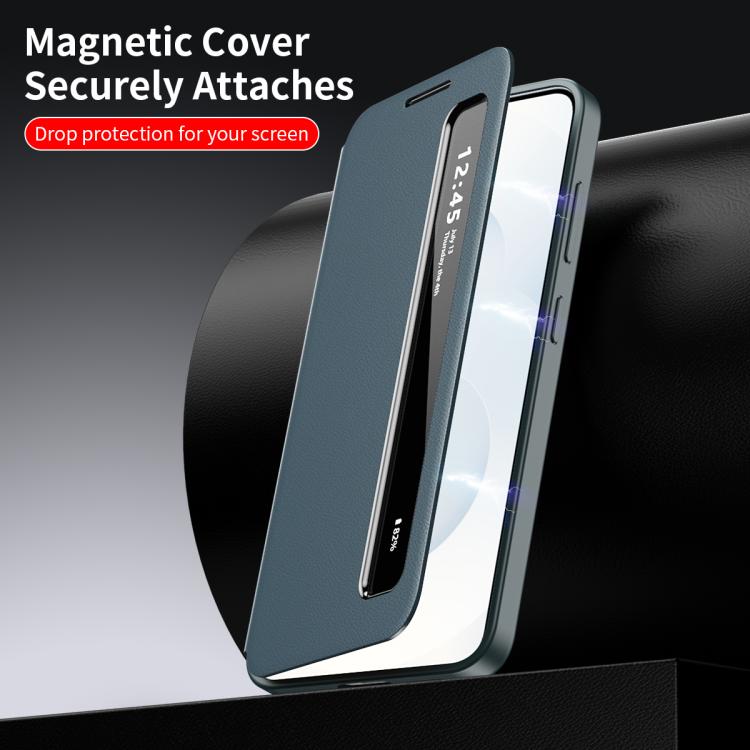 For Samsung Galaxy A16 Smart View Window Leather Phone Case