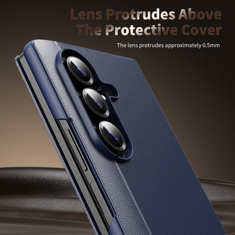 For Samsung Galaxy Z TriFold Smart View Window Leather Phone Case