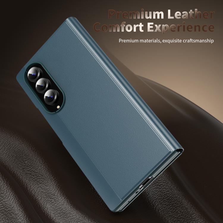 For Samsung Galaxy Z Fold3 Smart View Window Leather Phone Case