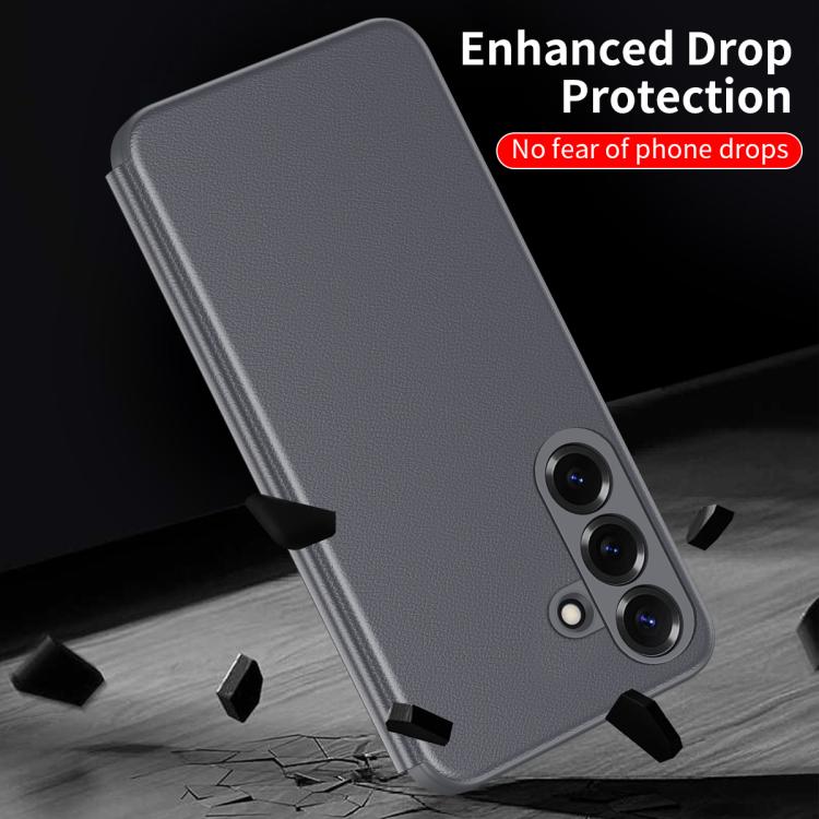 For Samsung Galaxy A57 5G Smart View Window Leather Phone Case