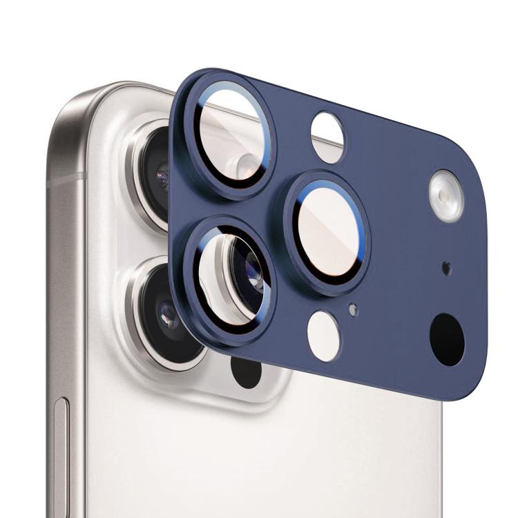 For iPhone 15 Pro Max Kalebol Instant 17 Pro Max Full Coverage Metal Lens Film Protector