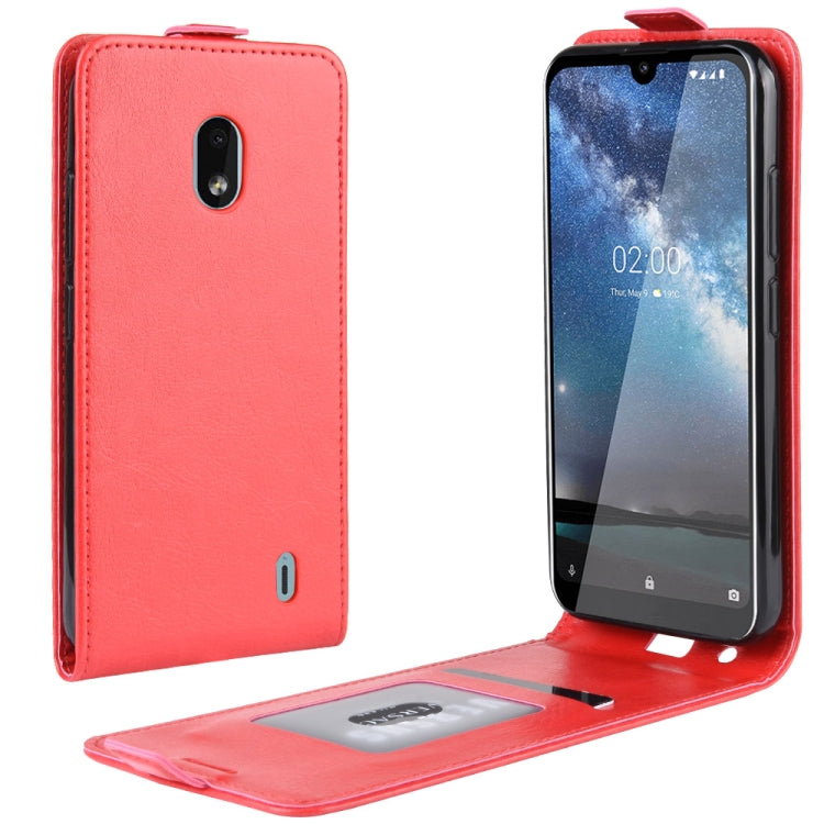 Crazy Horse Vertical Flip Leather Protective Case for NOKIA 2.2