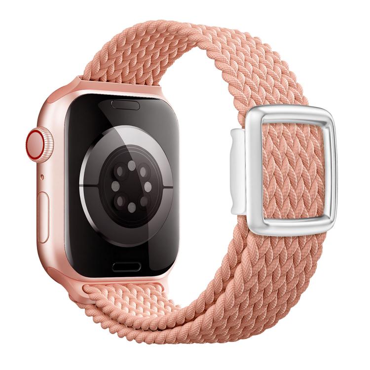 For Apple Watch 42mm / 41mm / 40mm / 38mm Modern Style Magnetic Buckle Woven Nylon Watch Band