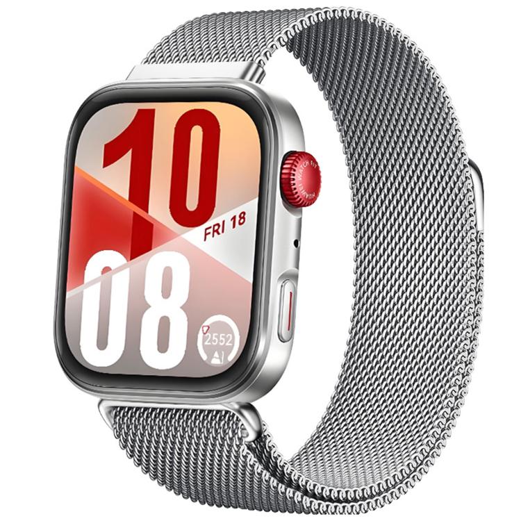 For Huawei Watch Fit 5 / Fit 5 Pro / Fit 4 Milanese Magnetic Stainless Steel Watch Band