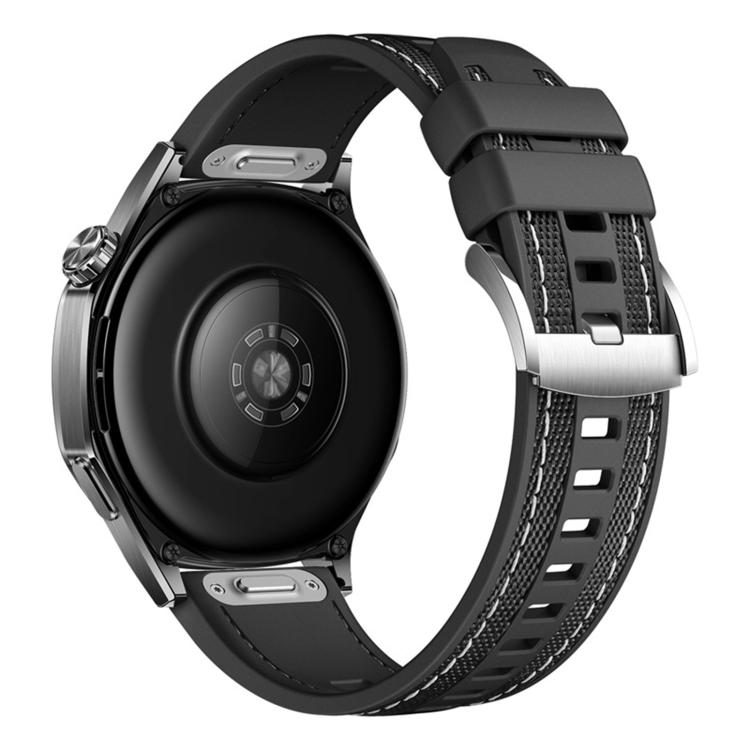 22mm Quick Release Press Button Composite Nylon Fluorinerubber Watch Band