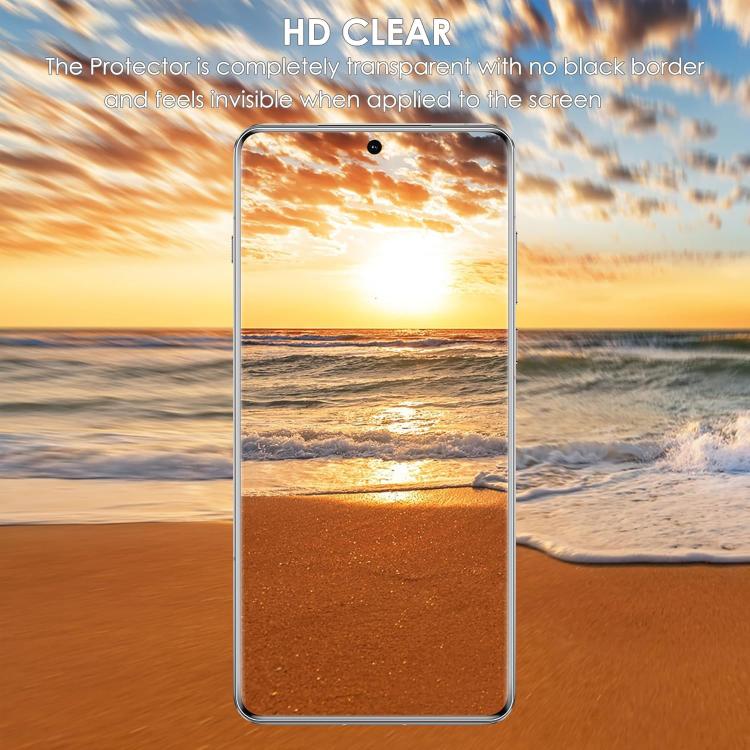 For OnePlus 15 10pcs 3D Large Arc Half-Screen No White Border High-Aluminum Thick Adhesive HD Tempered Glass Film