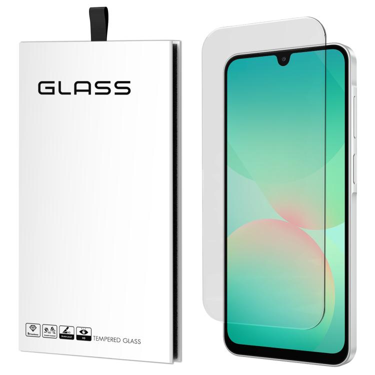 For Samsung Galaxy A27 5G 10pcs 3D Large Arc Half-Screen No White Border High-Aluminum Thick Adhesive HD Tempered Glass Film