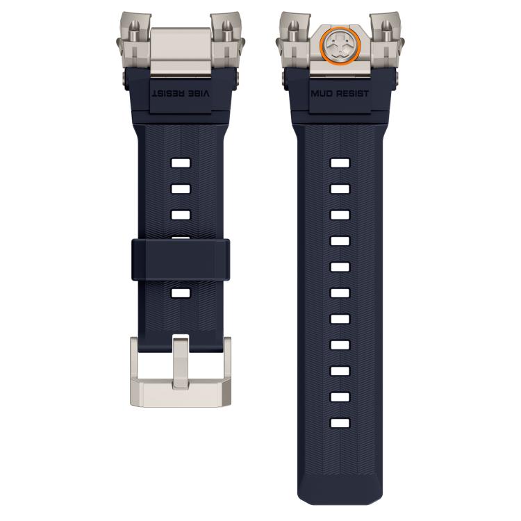 For Apple Watch Ultra 3 / 2 / 1 49mm Metal Customised Armour Silicone Watch Band