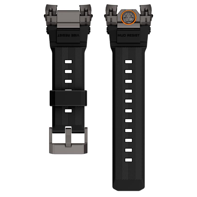 For Apple Watch Ultra 3 / 2 / 1 49mm Metal Customised Armour Silicone Watch Band