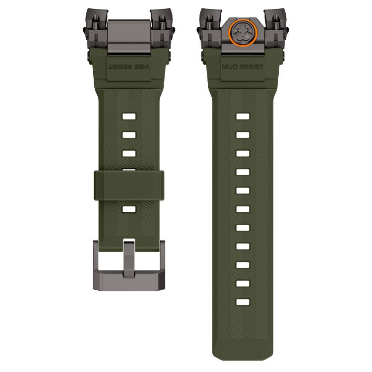 For Apple Watch Ultra 3 / 2 / 1 49mm Metal Customised Armour Silicone Watch Band