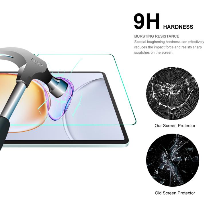 For Tecno Megapad 11 ENKAY Hat-Prince 0.33mm Explosion-proof Tempered Glass Film