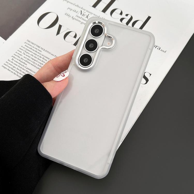 For Samsung Galaxy S26+ 5G Gold Shield PC Hybrid TPU Shockproof Phone Case