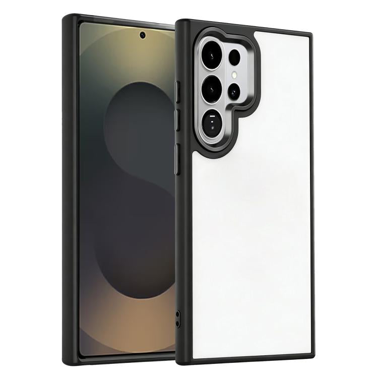 For Samsung Galaxy S26 Ultra 5G Gold Shield PC Hybrid TPU Shockproof Phone Case