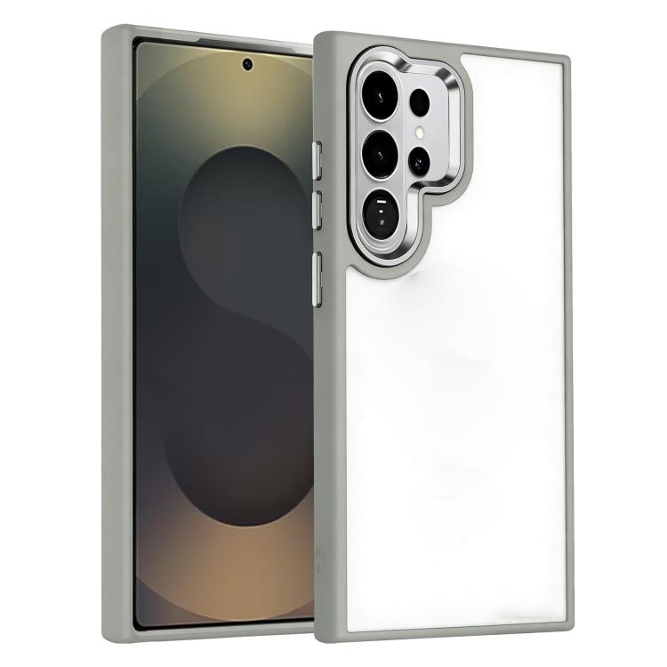 For Samsung Galaxy S26 Ultra 5G Gold Shield PC Hybrid TPU Shockproof Phone Case