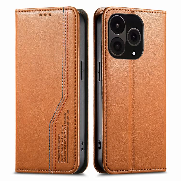 For OnePlus 15 Elastic Wristband Magnetic Suction Leather Phone Case