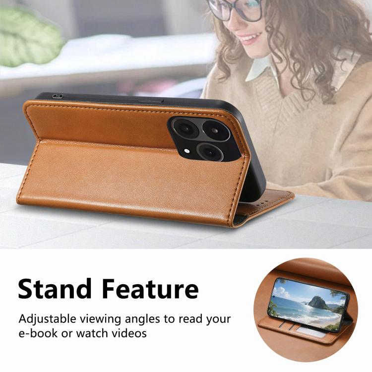 For OnePlus 15 Elastic Wristband Magnetic Suction Leather Phone Case