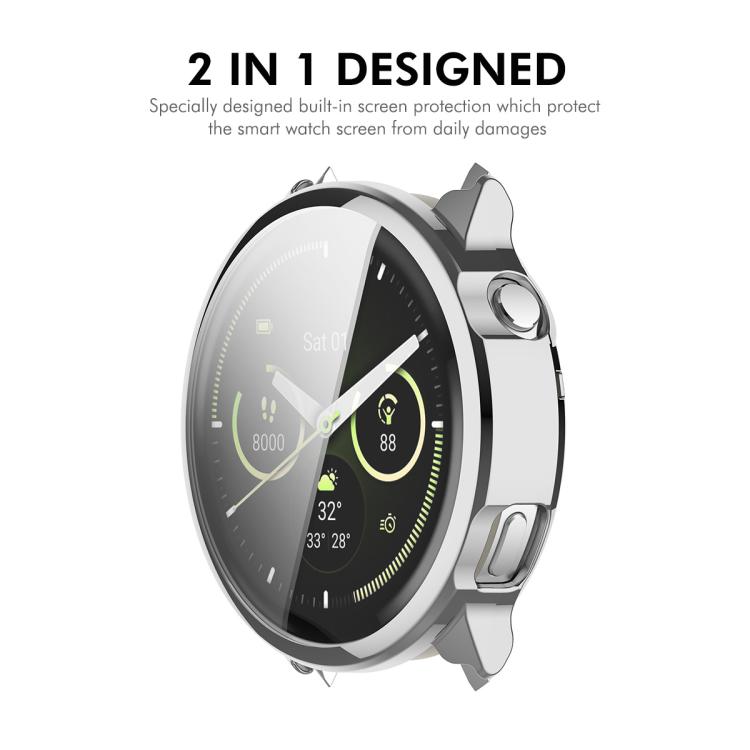 For Garmin Venu 4 45mm ENKAY Hat-Prince Full Coverage Electroplated TPU Watch Cover with Screen Protection