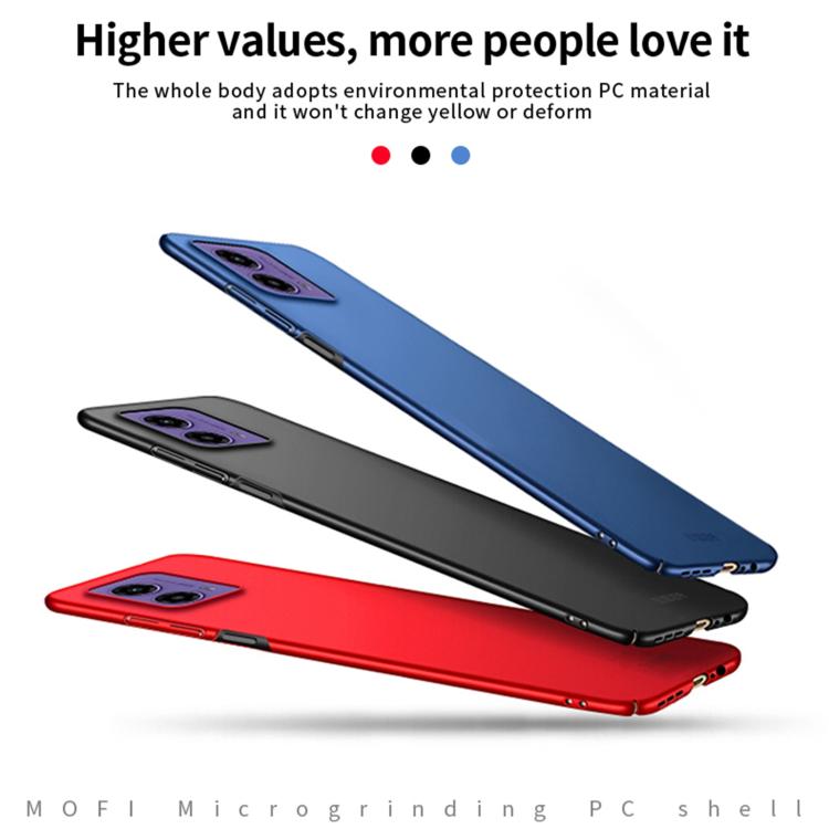 For Motorola Moto G35 MOFI Micro-Frosted PC Ultra-thin Hard Phone Case