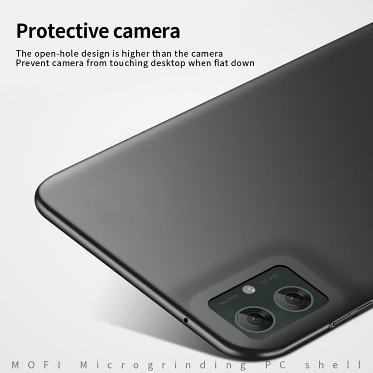 For Motorola Moto G55 MOFI Micro-Frosted PC Ultra-thin Hard Phone Case