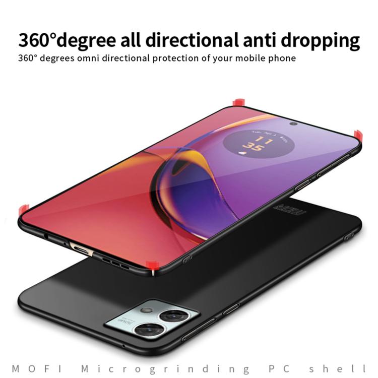 For Motorola Moto G84 MOFI Micro-Frosted PC Ultra-thin Hard Phone Case