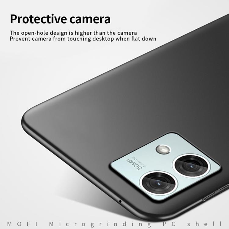 For Motorola Moto G84 MOFI Micro-Frosted PC Ultra-thin Hard Phone Case