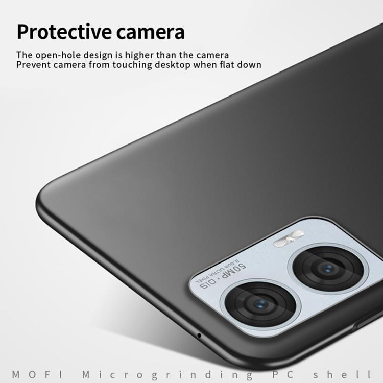 For Motorola Moto G85 MOFI Micro-Frosted PC Ultra-thin Hard Phone Case