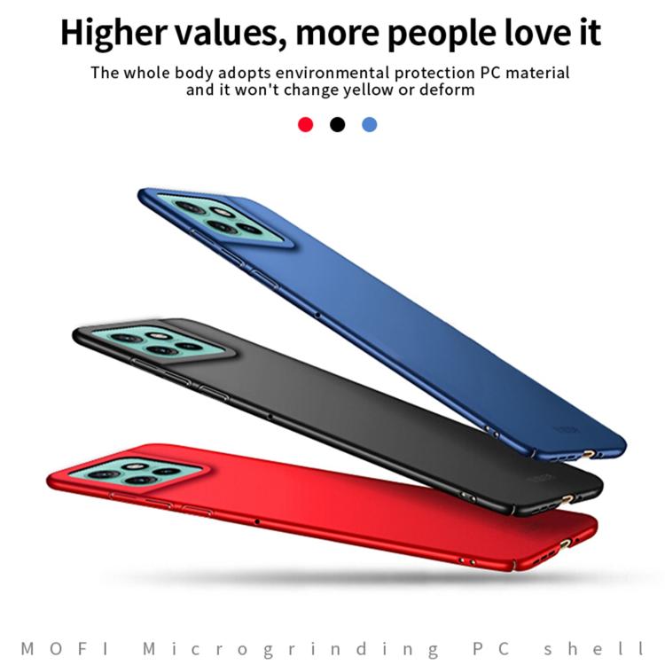 For Motorola Moto Edge 60 Neo MOFI Micro-Frosted PC Ultra-thin Hard Phone Case