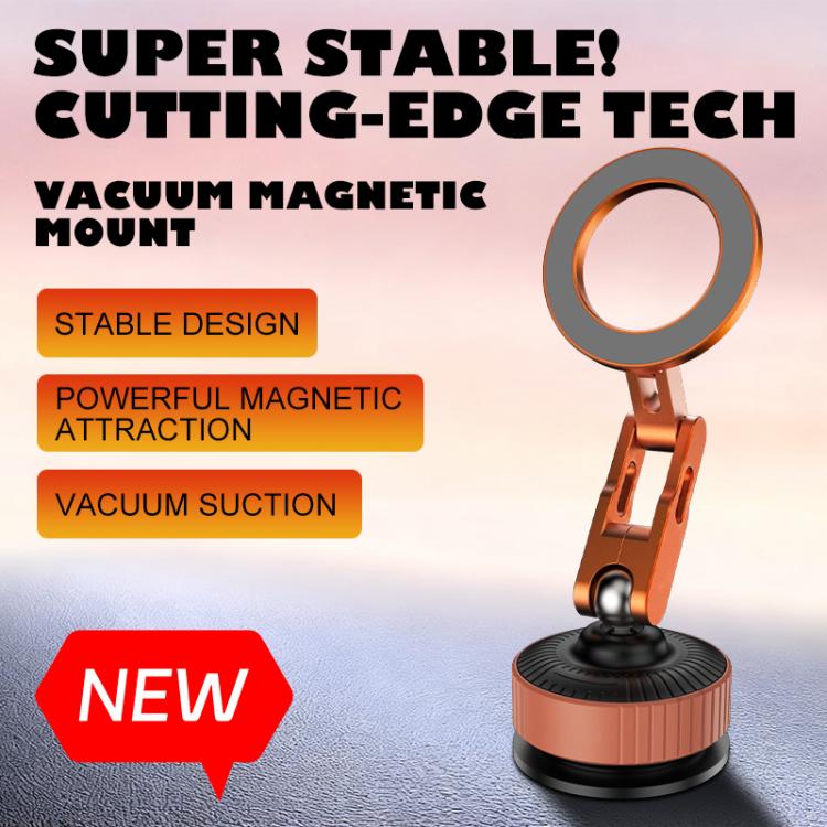 K7 Car Vacuum Suction Foldable Navigation Dashboard Magnetic Phone Holder