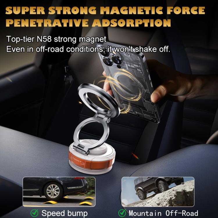 M7 Dashboard Vacuum Suction Cup Magnetic Car Holder