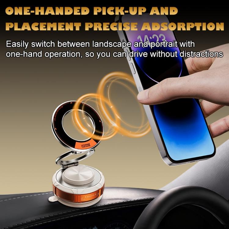 M7 Dashboard Vacuum Suction Cup Magnetic Car Holder