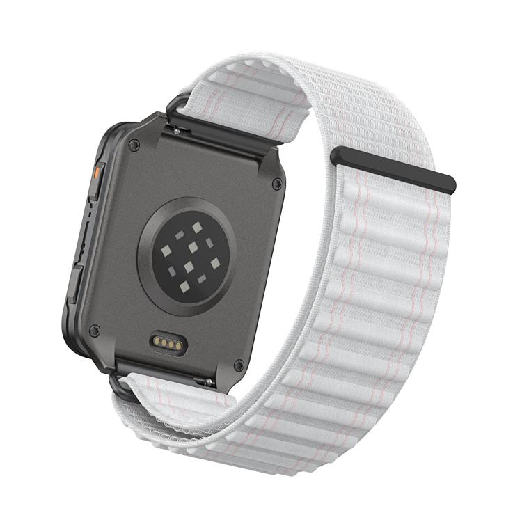 For Garmin Venu X1 Mountain Wave Pattern Loop Nylon Watch Band