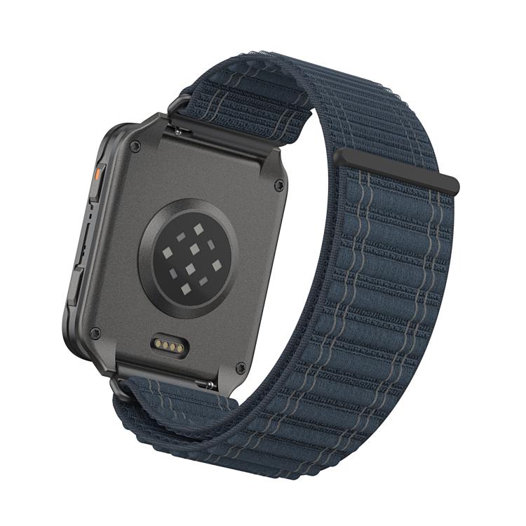 For Garmin Venu X1 Mountain Wave Pattern Loop Nylon Watch Band