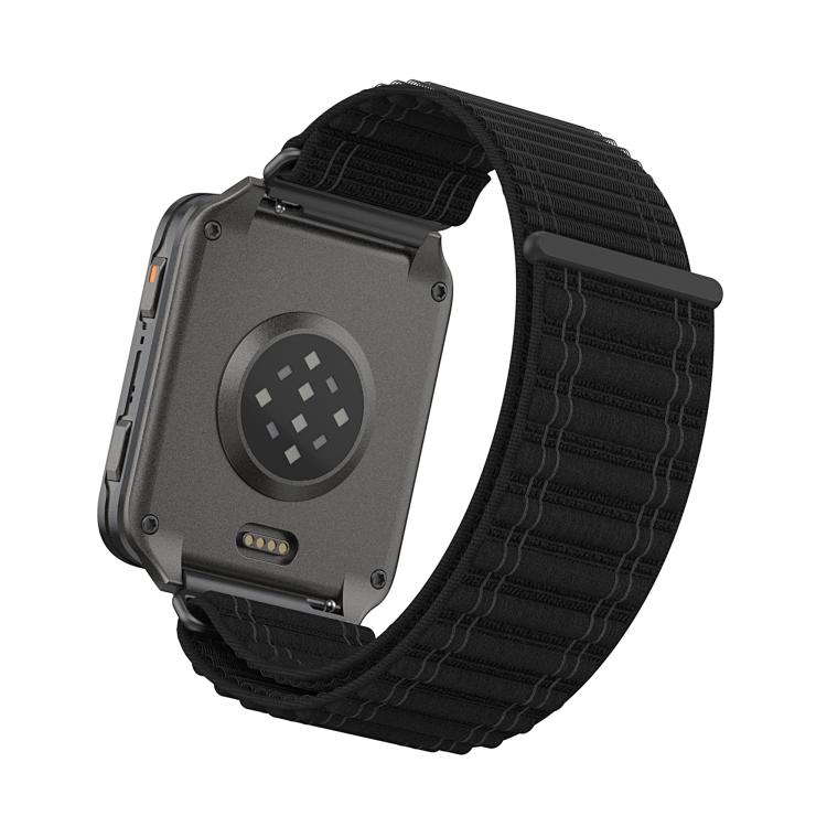 For Garmin Venu X1 Mountain Wave Pattern Loop Nylon Watch Band