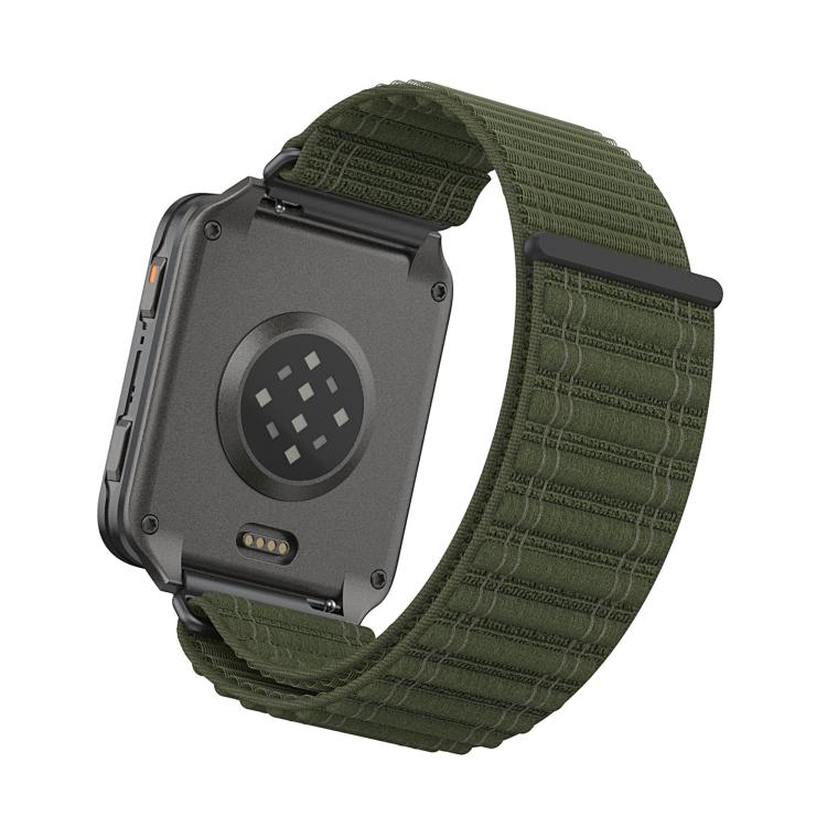 For Garmin Venu X1 Mountain Wave Pattern Loop Nylon Watch Band