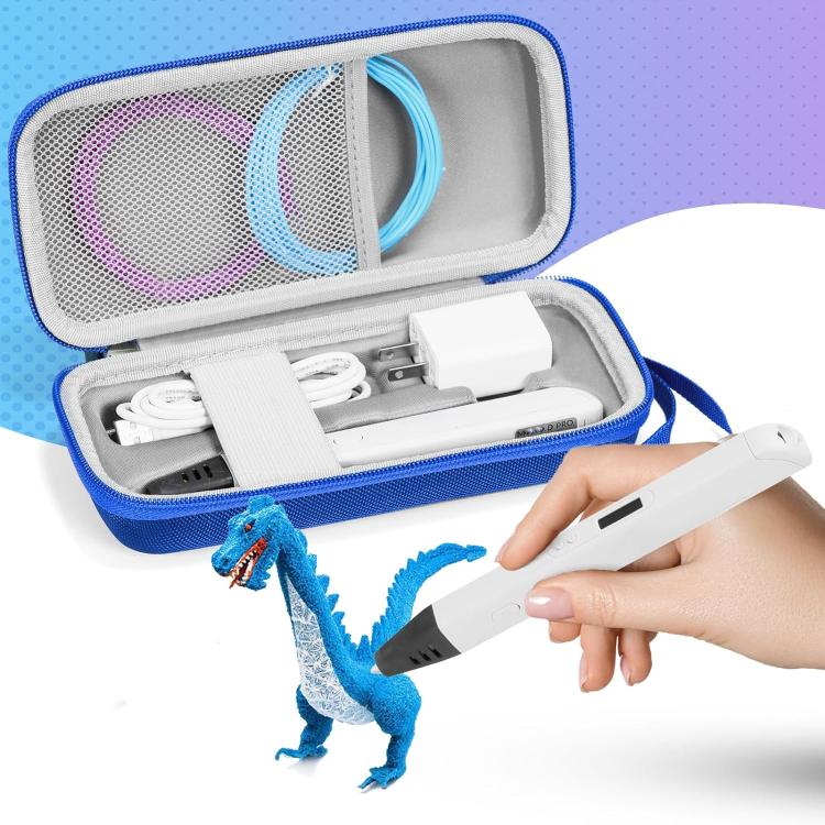 For MYNT3D Super / Professional / Pro 3D Printing Pen Hard Shell Carrying Storage Case
