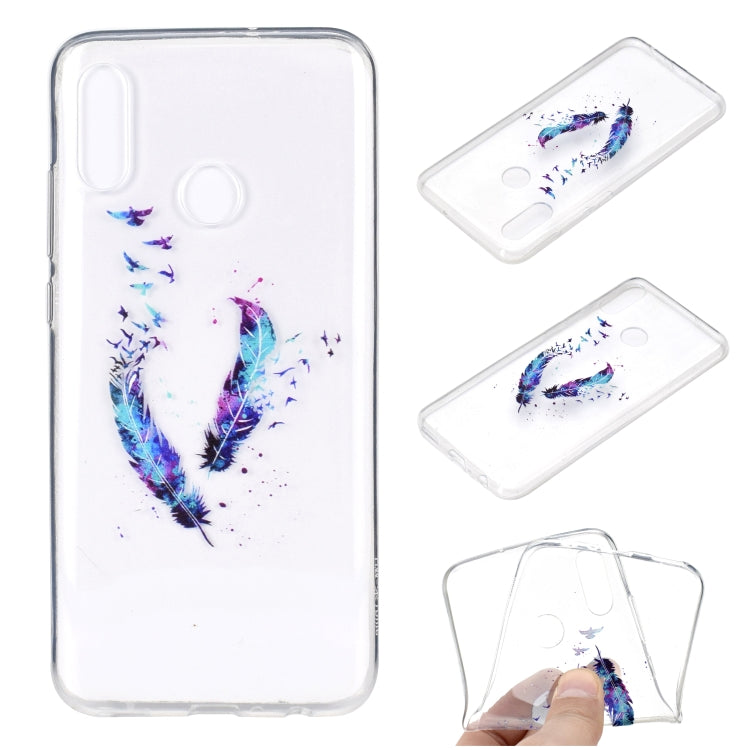 Stylish and Beautiful Pattern TPU Drop Protection Case for Huawei Y9 2019