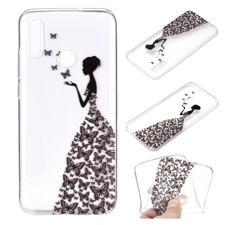 Stylish and Beautiful Pattern TPU Drop Protection Case for Huawei Y9 2019