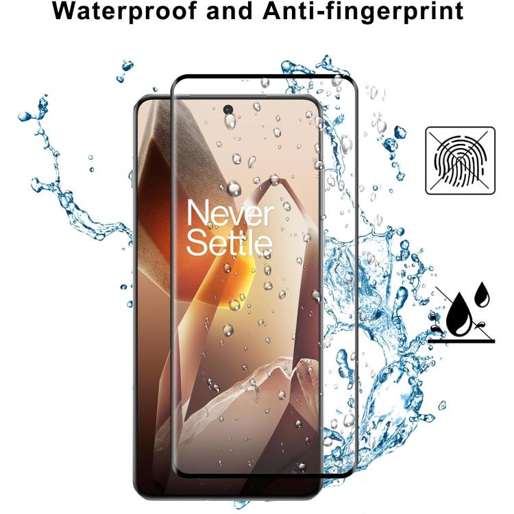 For OnePlus ACE 6 10pcs 0.18mm Ultra-Thin Ultrasonic HD Screen-Printed High-Aluminium Thick-Gel Tempered Glass Film