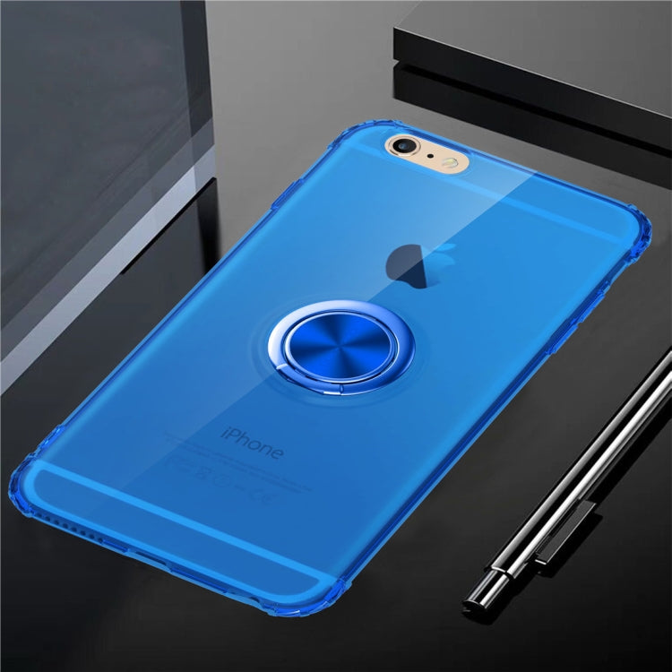 Ultra-thin TPU Protective Case for iPhone 6 & 6s, with 360 Degree Rotation Holder