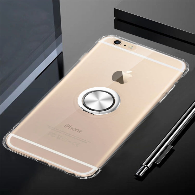 Ultra-thin TPU Protective Case for iPhone 6 & 6s, with 360 Degree Rotation Holder