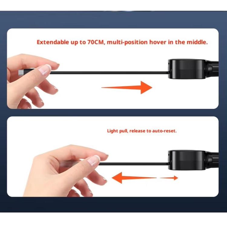 F02 70cm Type-C Cable + PD3.0 + USB 3 in 1 Car Charger