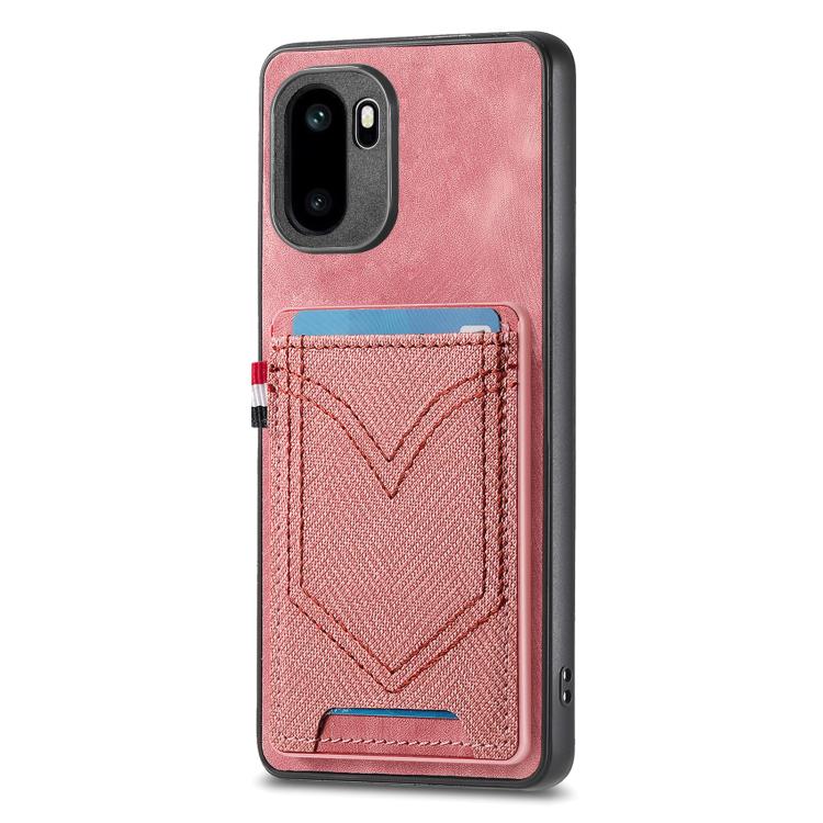 For OnePlus Ace 6 / 6T / 15R Denim Texture Leather Skin Phone Case with Card Slot