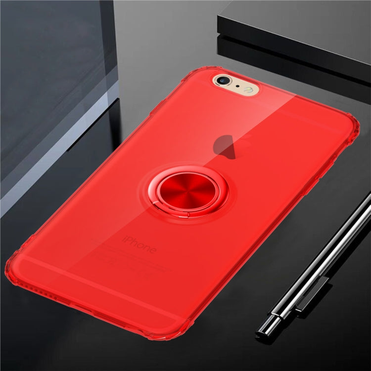Ultra-thin TPU Protective Case for iPhone 6 plus, with 360 Degree Rotation Holder