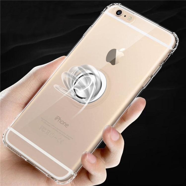 Ultra-thin TPU Protective Case for iPhone 6 plus, with 360 Degree Rotation Holder