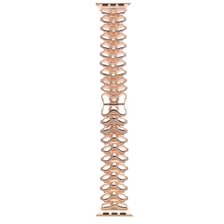 For Apple Watch 42mm / 41mm / 40mm / 38mm Dragon Spine Butterfly Clasp Zinc Alloy Watch Band