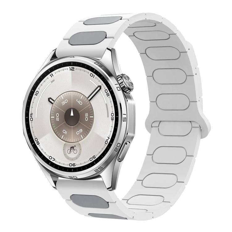 22mm Oval Magnetic Silicone Watch Band