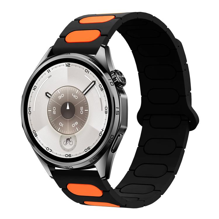 22mm Oval Magnetic Silicone Watch Band